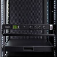 StarTech 16-Outlet Horizontal Rack Mount PDU, 1U Server Power Strip w/Surge Protector, 125V/15A, 8ft Cable, TAA - 16NM8-RACK-MOUNT-PDU