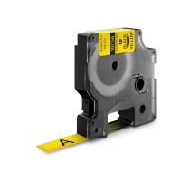 DYMO 18056 Rhino 1/2in x 5ft Yellow Heat Shrink Tubes Cable Bundling  