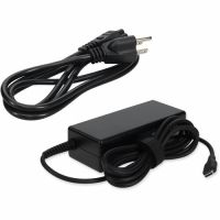 ADD-ON 1P3K6UT#ABA-AA HP Compatible 65W 20V 3.25A Black USB-C Laptop Power Adapter  