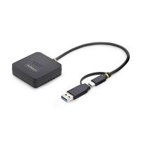 StarTech 1USB3-NVME-DOCK USB-C/USB-A to M.2 NVMe Dock Adapter, 10Gbps, Tool-Free External M.2 NVMe SSD Reader, B+M/M-Key