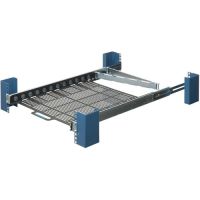 Rack Solutions 1USHL-112 1U Dry Sliding Computer Shelf with Cable Management Arm