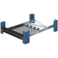 Rack Solutions 1USHL-139 2U Sliding Laptop Shelf 17in (D) with Cable Management Arm