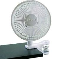 Lasko 6" Clip Fan with 2 Quiet Speeds, 2004W, White
