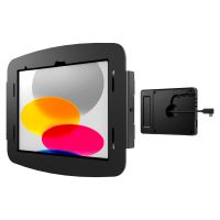 COMPULOCKS 201M209IPDSBH01 iPad 10th-11th A16 Gen Space Enclosure Wall Mount Plus Hub Black  