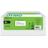 DYMO 2050764 DY LW 1in x 2-1/8in White Multi 500ct 6 Pack 30336 Address Labels