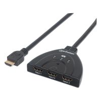 MANHATTAN - STRATEGIC 207874 4K 60Hz 3-Port HDMI Switch