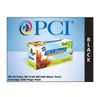PCI 212A-W2120A HP 212A Black Toner 5500 Page M554DN  
