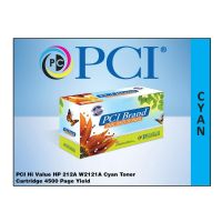 PCI 212A-W2121A HP 212A Cyan Toner 4500 Page M554DN  