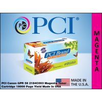 PCI 2184C003-PCI Canon GPR-58 Magenta Toner 18K Yield  