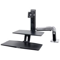 Ergotron WorkFit-A Workstation for Suspended Keyboard and Single HD Monitor - 24-391-026