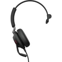 Jabra Evolve2 40 Mono Wired On-Ear Headset (Unified Communication, USB Type-C, Black) - 24089-889-899