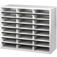FELLOWES 25041 24-Compartment Letter Literature Sorter  