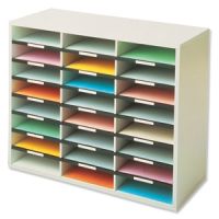 FELLOWES 25061 36-Compartment Letter Literature Organizer  