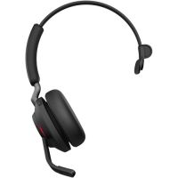 Jabra Evolve2 65 Mono Wireless On-Ear Headset (Unified Communication, USB Type-C, Black) - 26599-889-899
