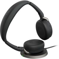 Jabra Evolve2 65 Flex Link MS Stereo Wireless Headset with Charger