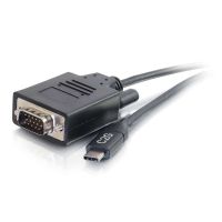 C2G 26893 USB-C to VGA Adapter Cable Male Right  