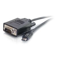 C2G 26895 USB-C to VGA Adapter Cable Male Right  
