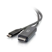 C2G 1ft USB-C to HDMI Audio/Video Adapter Cable - 4K 60Hz - M/M - 26906