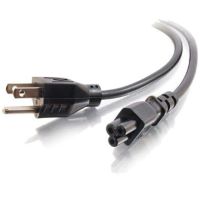 C2G 6' 18 AWG 3-Slot Laptop Power Cord (NEMA 5-15P to IEC320C5) - 27400