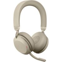 Jabra Evolve2 75 UC Noise-Canceling Wireless Headset (Gold Beige) - 27599-989-898