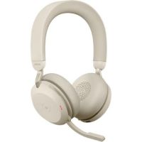 Jabra Evolve2 75 MS Noise-Canceling Wireless Headset (Gold Beige) - 27599-999-898