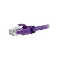 C2G 3ft Cat6 Snagless Unshielded (UTP) Ethernet Cable - Cat6 Network Patch Cable - PoE - Purple - 27801