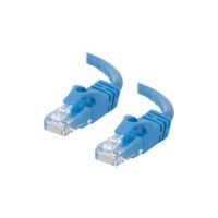 C2G 10ft Cat6 Snagless Unshielded (UTP) Ethernet Cable - Cat6 Network Patch Cable - PoE - Pack of 25 - Blue - 29012