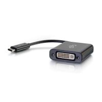 C2G 29483 USB-C to DVI Adapter Black  