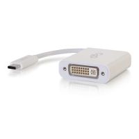 C2G 29484 USB-C to DVI-I Adapter Male Right  