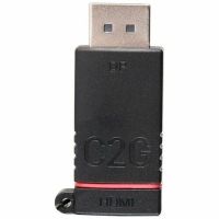 C2G 29878 Universal 4K HDMI Adapter Ring with Color Coded Mini DP, DP, and USB-C