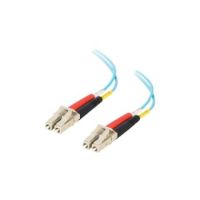 C2G 1m LC-LC 10Gb 50/125 Duplex Multimode OM3 Fiber Cable -Aqua- 3ft - patch cable - 1 m - aqua - 33045
