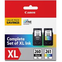 CANON - INK SUPPLIES 3706C005 PG-260 XL / CLI-261 XL VALUE   