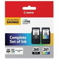 CANON - INK SUPPLIES 3725C006 PG-260 / CLI-261 VALUE PACK    