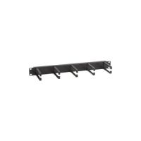 BLACK BOX 37803-R2 Horizontal IT Rackmount Cable Manager 1U Steel Black  