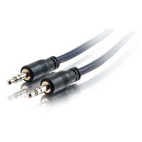 C2G 40516 25ft Plenum 3.5mm Stereo M/M Cable