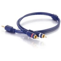 C2G 40617 3.5mm Stereo Male to RCA Cable