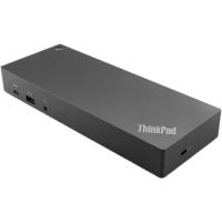 Lenovo 40AF0135US ThinkPad Hybrid USB Type-C Laptop Dock with USB Type-A Adapter