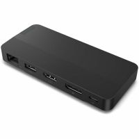 Lenovo 40B90000US USB-C Dual Display Travel Dock without Adapter