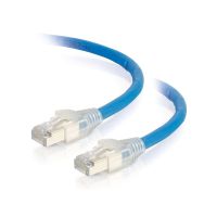 C2G 43173 CAT6 Shielded Network Cable Male Left Angle Male Right Angle RJ45 Ethernet  