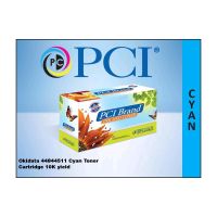 PCI 44844511-PCI Compatible Okidata 44844511 Cyan Toner Cartridge 10000 Page Yield  
