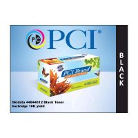 PCI 44844512-PCI Okidata 44844512 45862823 C831 XL Black Toner Cartridge 10000 Pages  