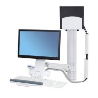 Ergotron Styleview Sit-Stand Combo System White 45-271-216