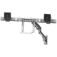Ergotron HX Wall Dual Monitor Arm for Displays up to 32" (Polished Aluminum) - 45-479-026