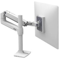 Ergotron LX Desk Monitor Arm for Displays up to 34" (White) - 45-537-216