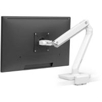 Ergotron MXV Desk Monitor Arm with Low-Profile Clamp (White) - 45-625-216