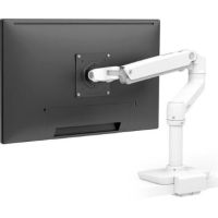 Ergotron LX Desk Monitor Arm with Low-Profile Clamp (White) - 45-626-216
