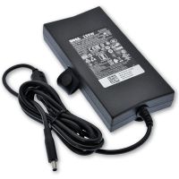 Dell 450-AGDQ 130W Slim AC Adapter for Dell Laptop, Black