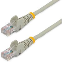StarTech Cat5e Patch Cable with Snagless RJ45 Connectors - 25 ft, Gray - 45PATCH25GR
