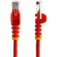 StarTech 45PATCH50RD 50FT RED SNAGLESS CAT5E UTP PATCH CABLE