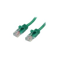 StarTech Cat5e Ethernet Cable 5 ft Green - Cat 5e Snagless Patch Cable - 45PATCH5GN